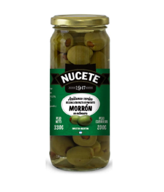 Aceitunas Rellenas Con Pimenton Nucete 330G