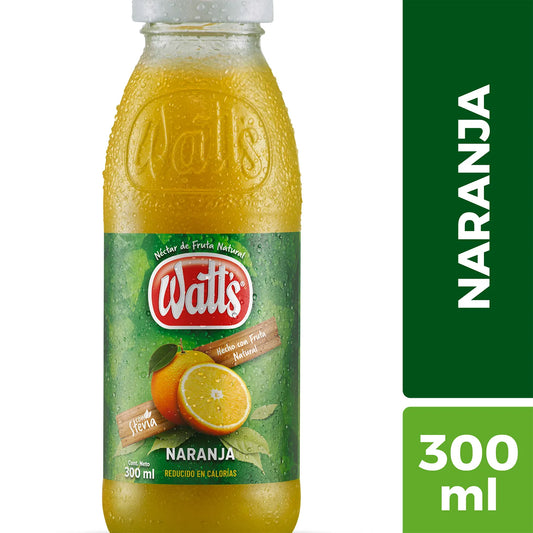 Nectar Naranja Boca Ancha Watts 300ml