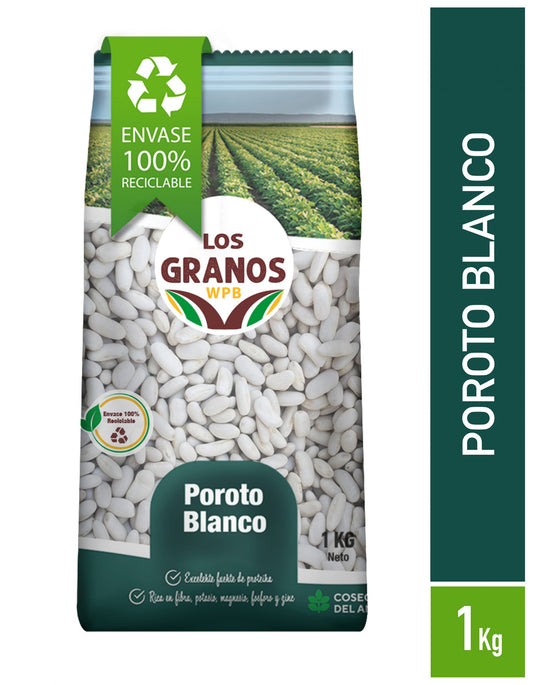 Porotos Blancos Los Granos 1Kg