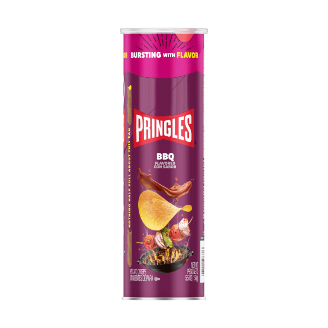 Papas Fritas Pringles Bbq 124g