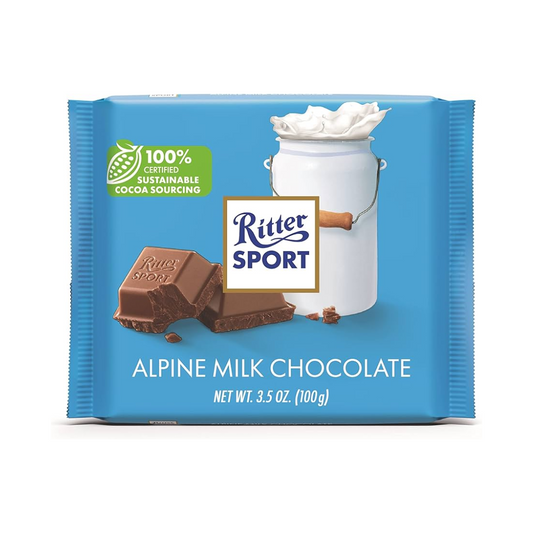 Chocolate de Leche Ritter Sport 100g