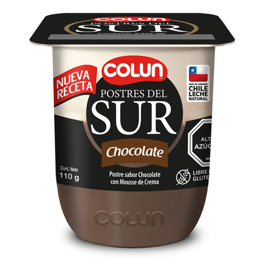 Postres Del Sur Chocolate Colun 110g