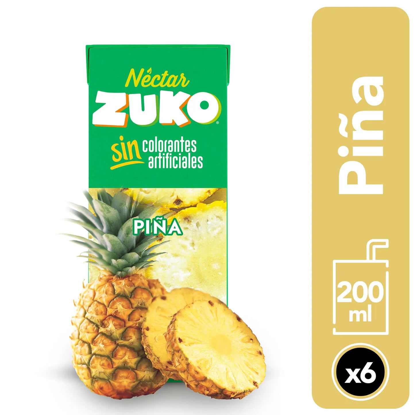 Nectar Piña Zuko 200ml 6un