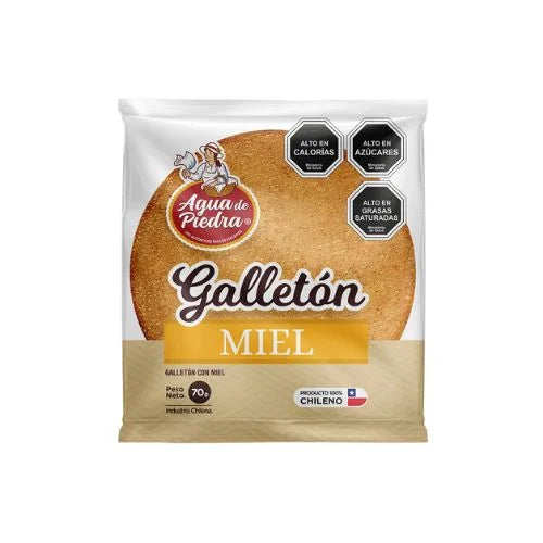 Galleta Miel Aqua piedra 70G