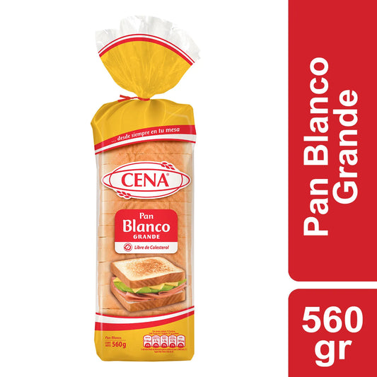 Pan de Molde Cena Grande 560 Gr