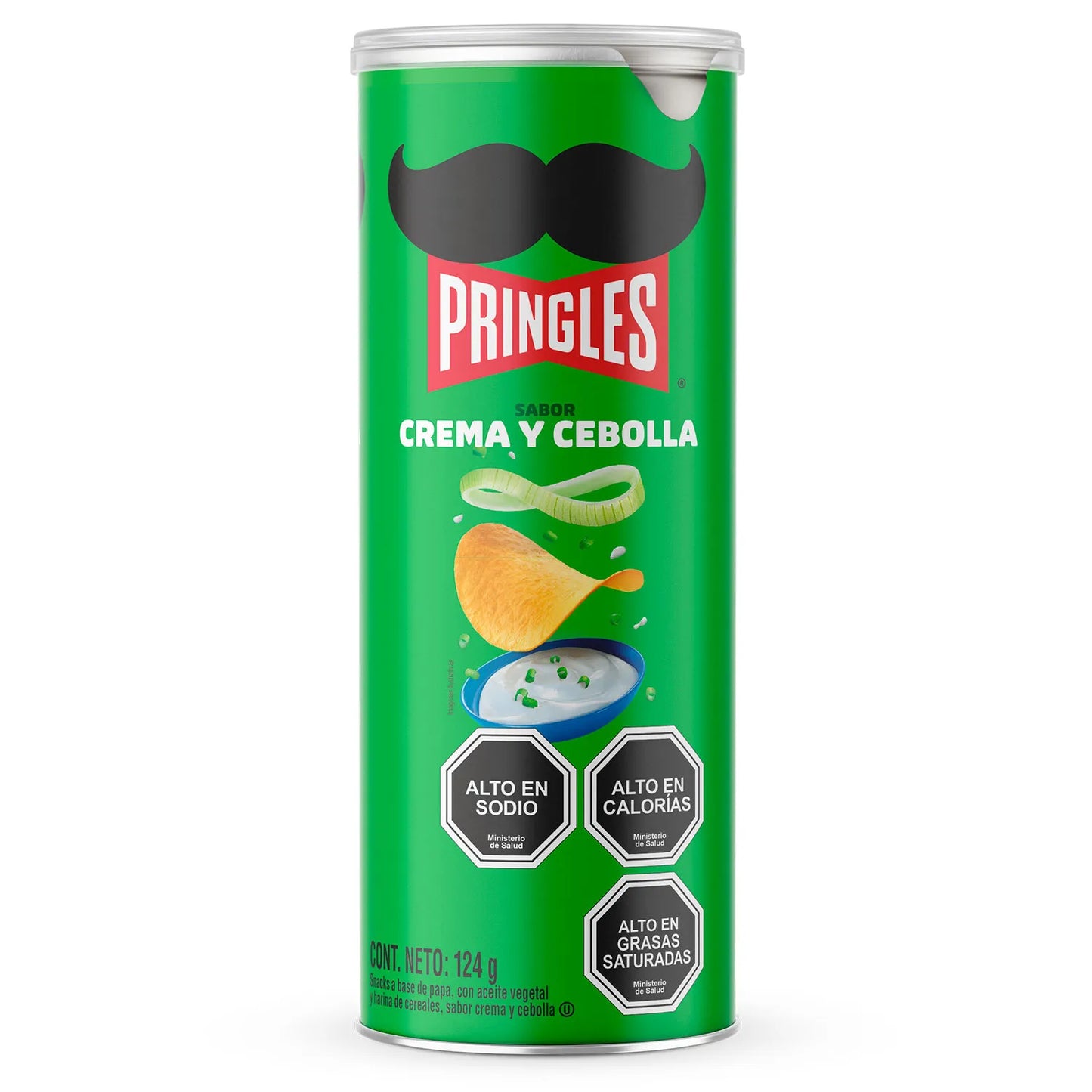 Papas Fritas Pringles Cebolla 124g