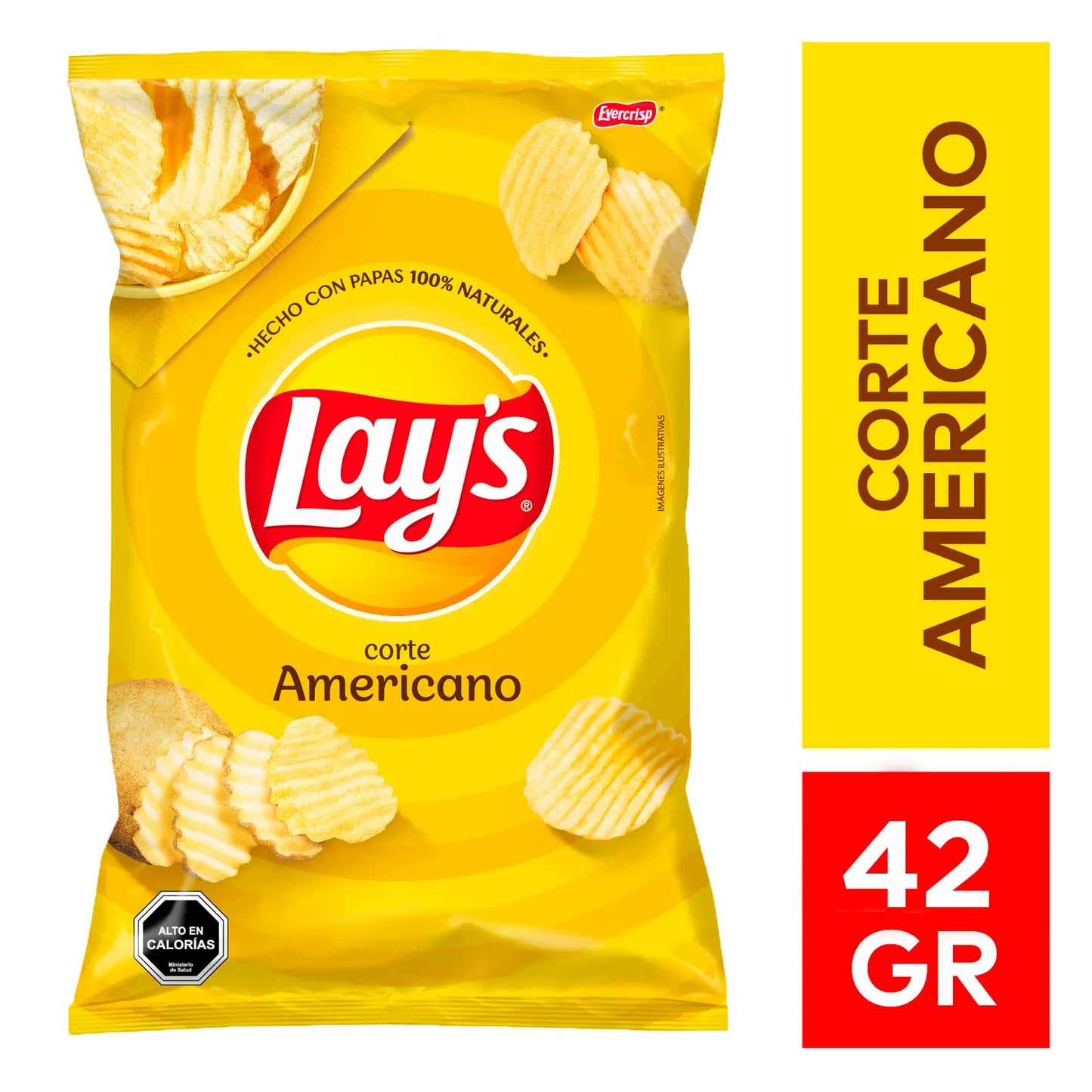 Papas Lays Corte Americano 42g