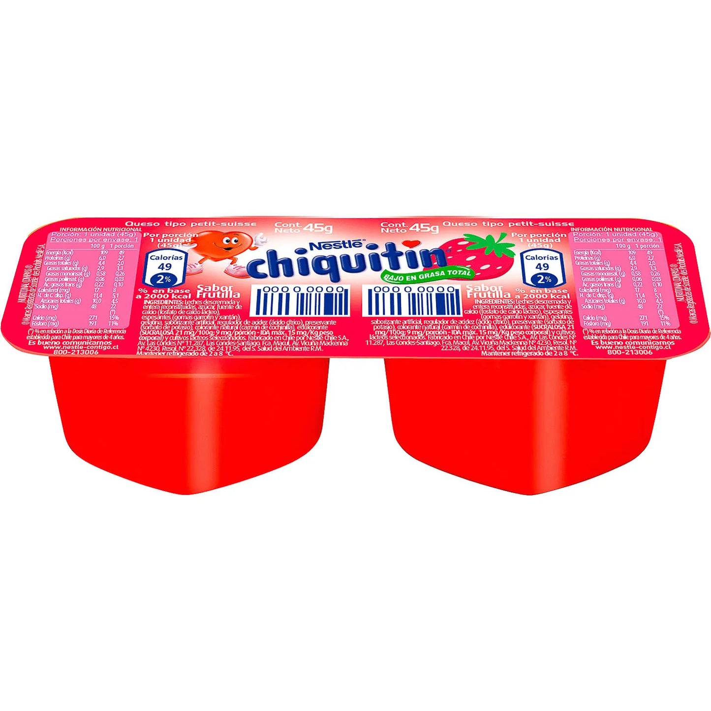 Petit Suisse Chiquitín Frutilla 45g