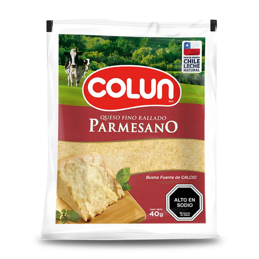 Queso Rallado Parmesano Colun 40gr