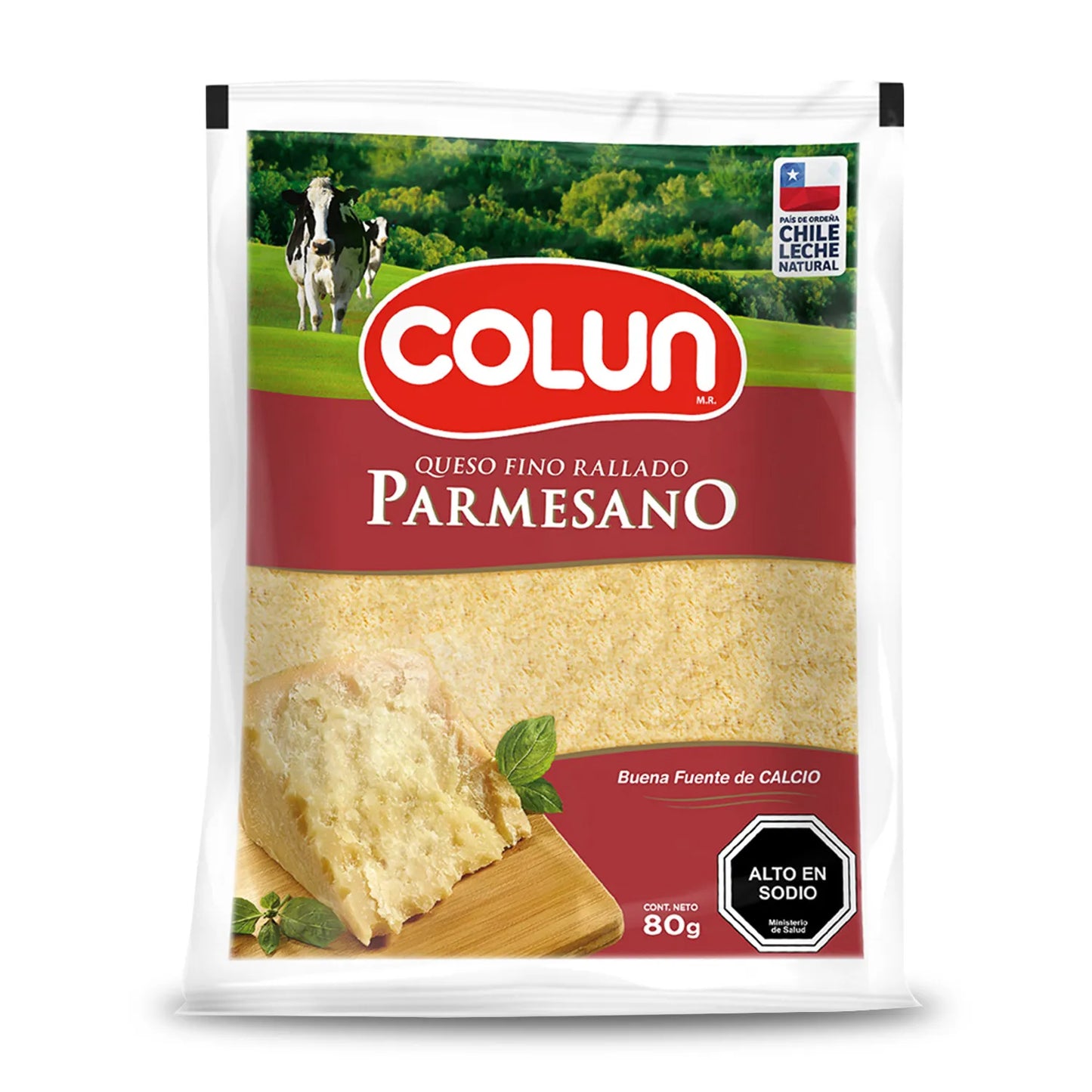 Queso Rallado Parmesano Colun 80g