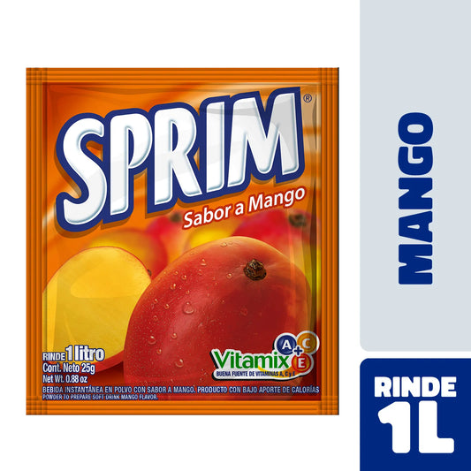 Jugo en Polvo Sprim Mango 25 Gr