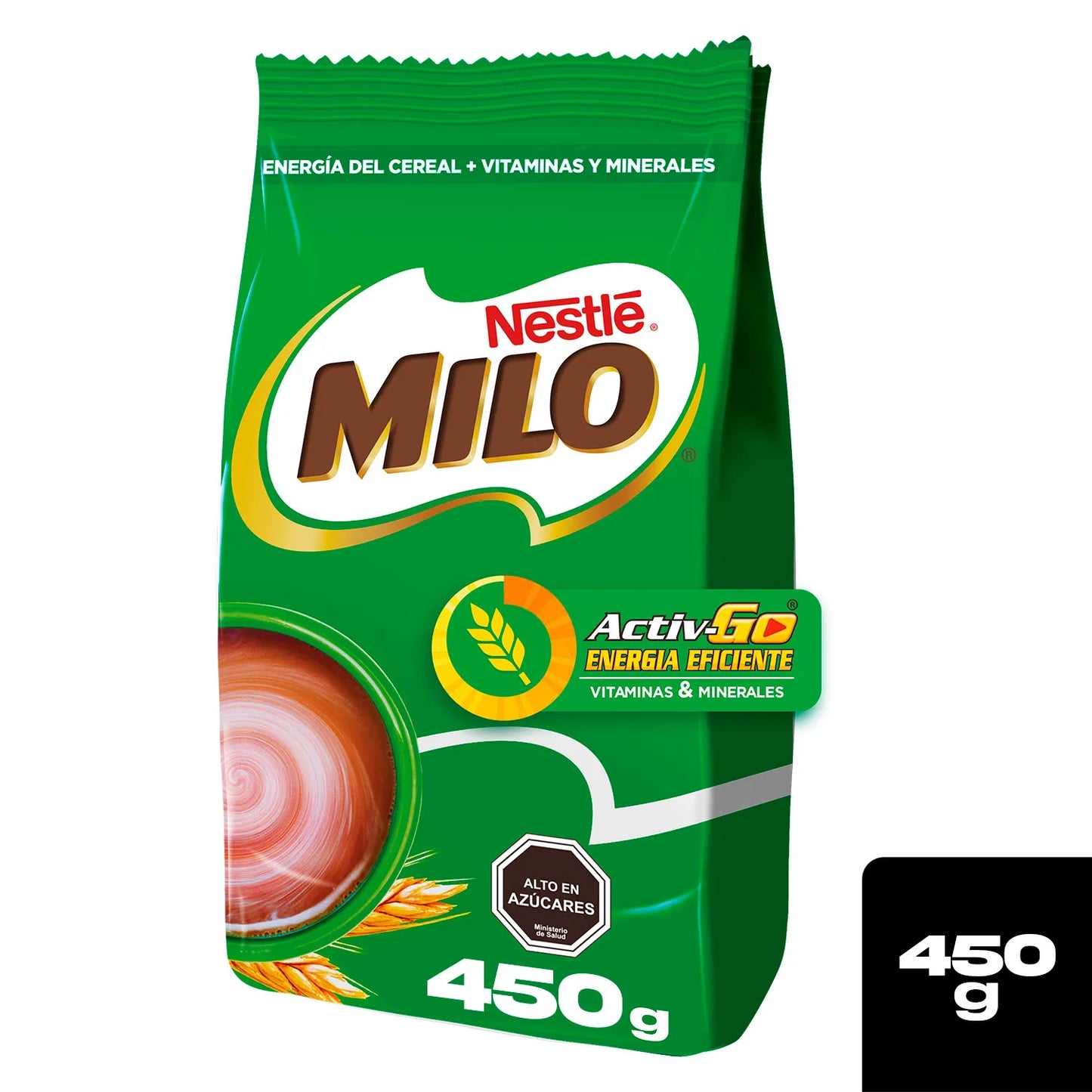 Chocolate en Polvo Milo Nestle 450g