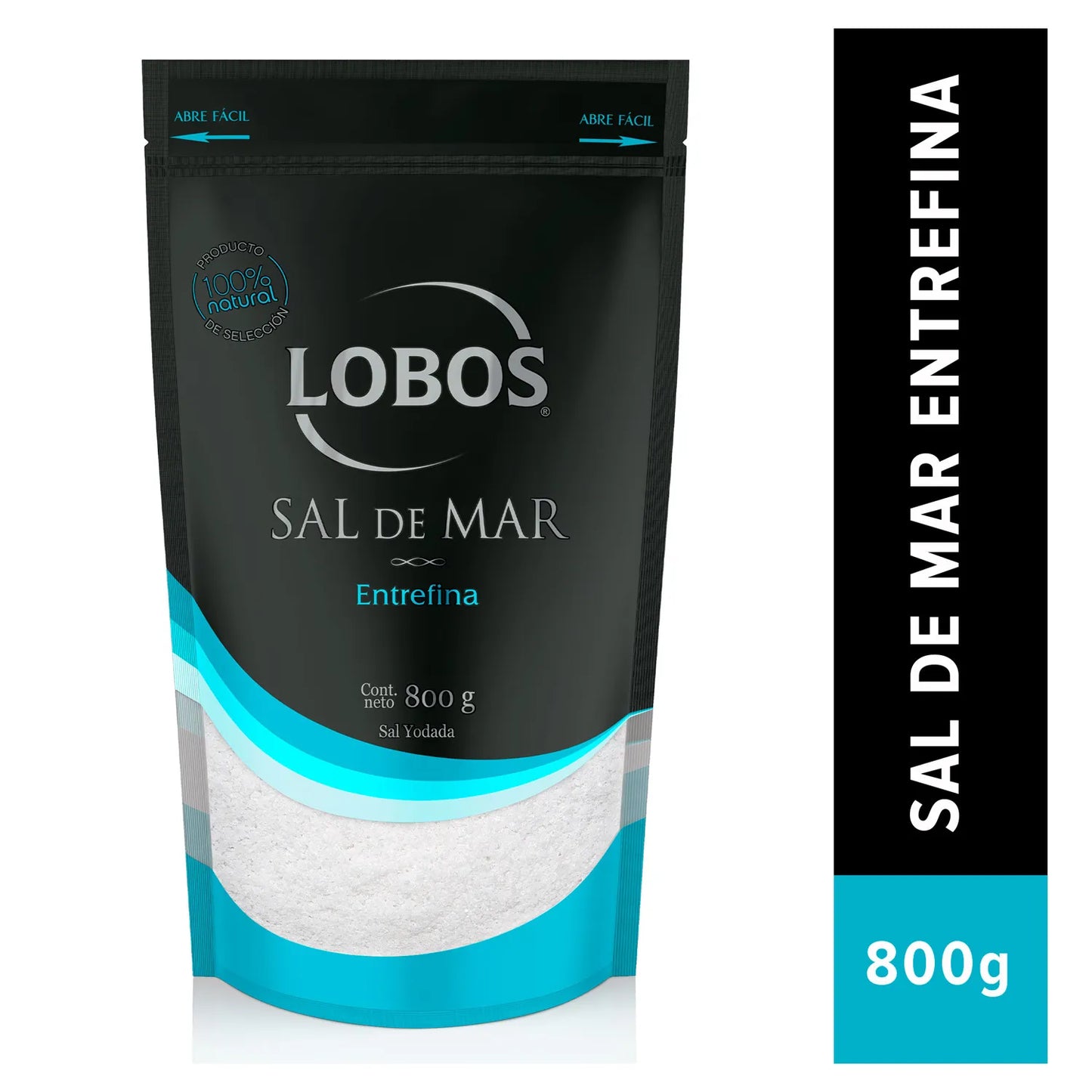 Sal De Mar Entrefina Lobos 800g