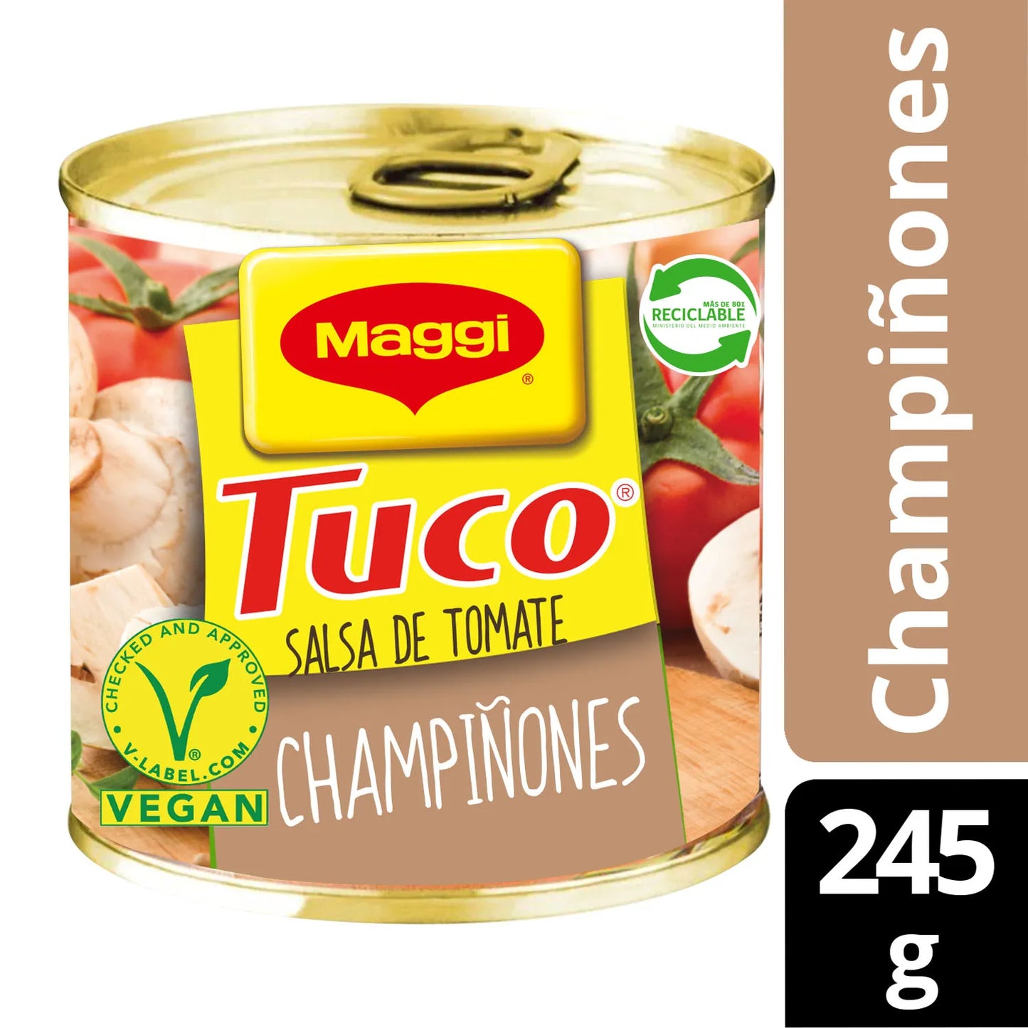 Salsa Tuco Champiñones Maggi 245 gr