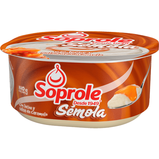 Semola Con Leche Caramelo Soprole 140g