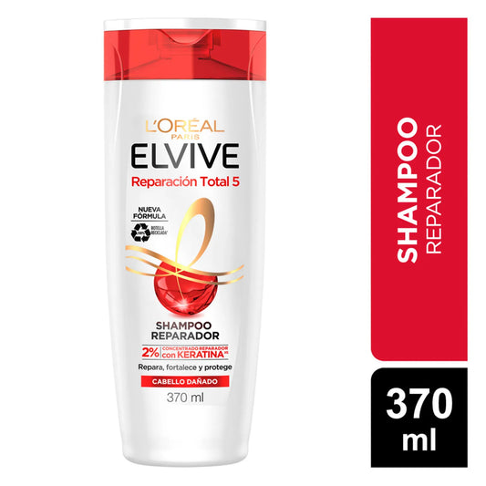 Shampoo Elvive Reparación Total 5 370 ml