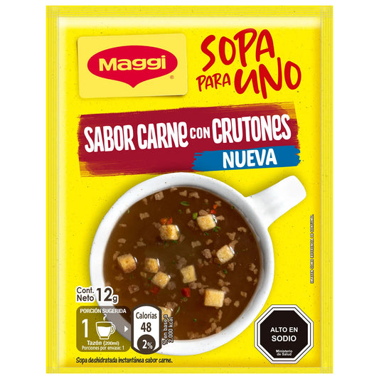 Sopa Carne con Crutones Maggi 55g