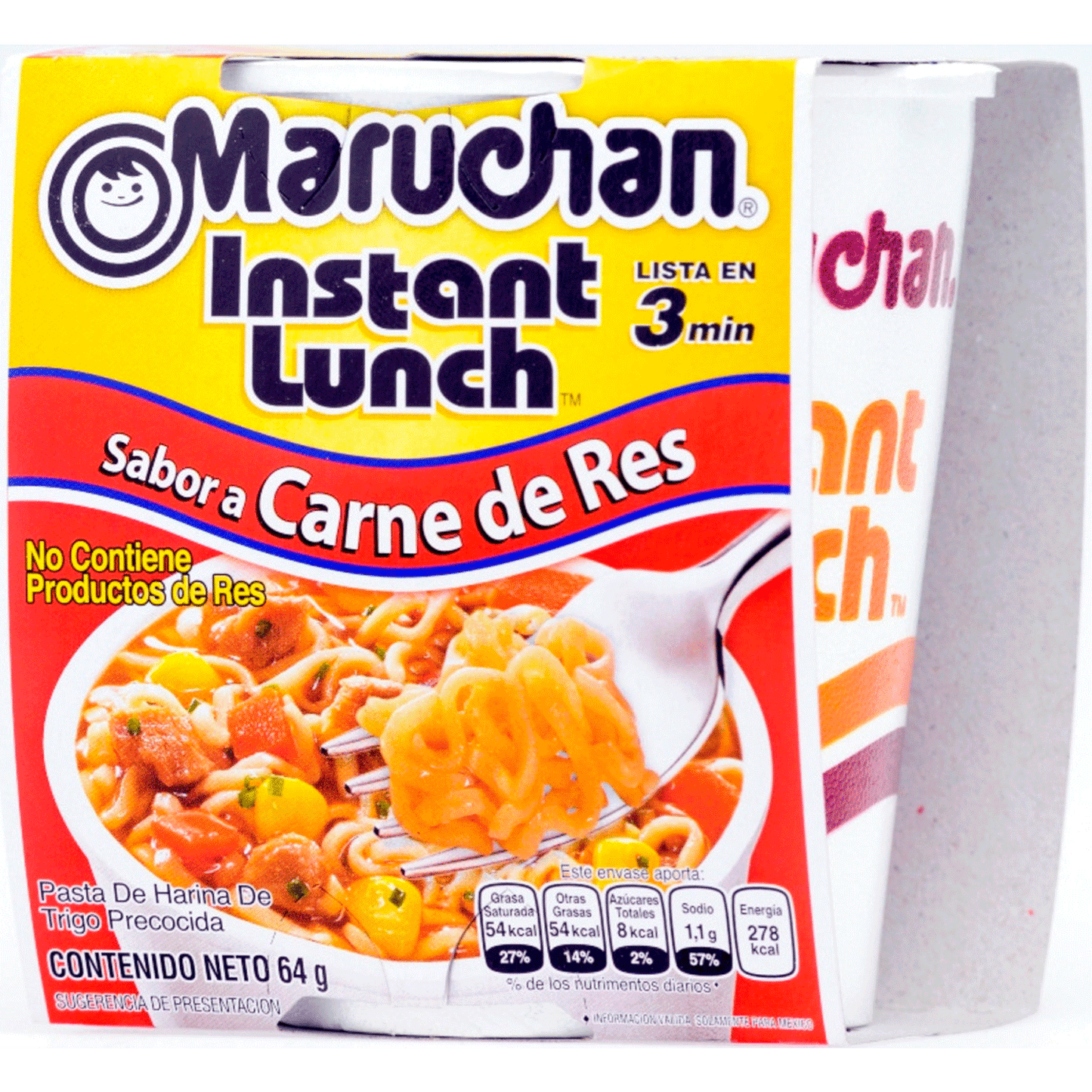 Maruchan Sabor Carne de Res 64 Gr