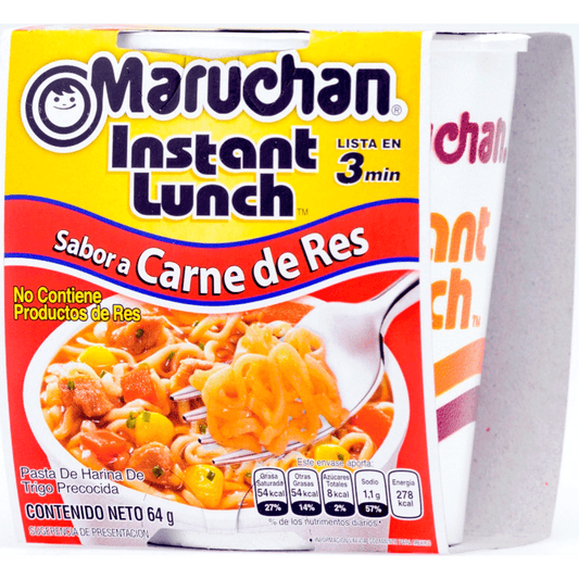 Maruchan Sabor Carne de Res 64 Gr