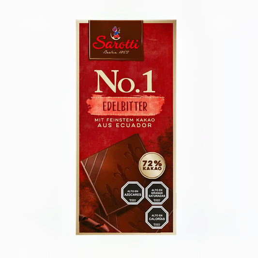 SAROTTI NO.1 72 % KAKAO ECUADOR