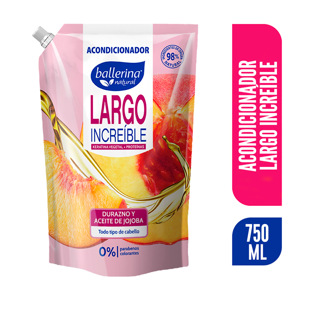 Ballerina Acondicionador Increible 750 ML