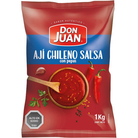 AJÍ SALSA CON PEPA DON JUAN 1KG