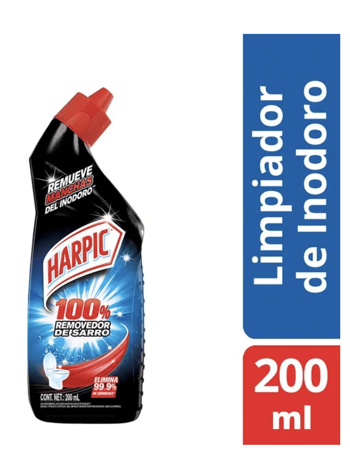 Remueve Manchas Inodoro Harpic 200ml