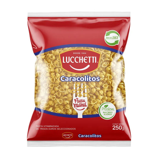 CARACOLITOS LUCCHETTI 250G