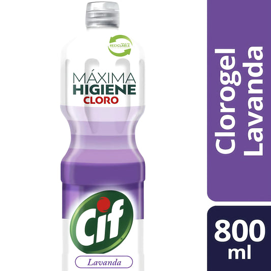 Cloro Gel Lavanda Cif 800ml