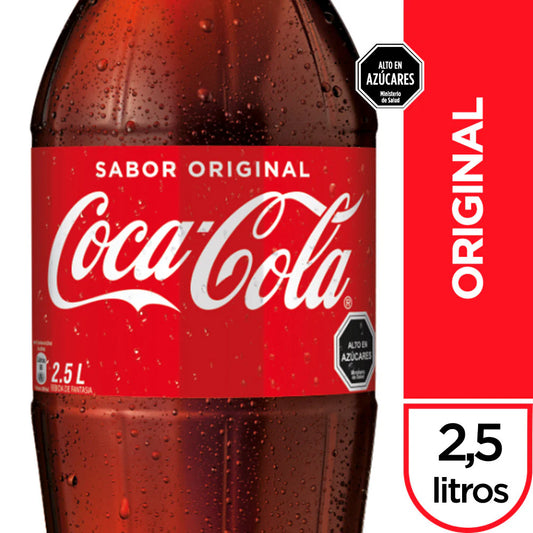 Bebida Coca Cola Desechable 2.5 Lt