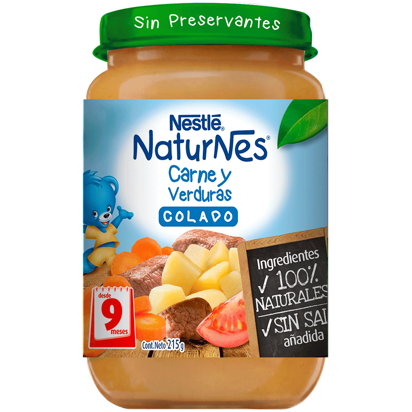 Colado Carne y Verduras 215g