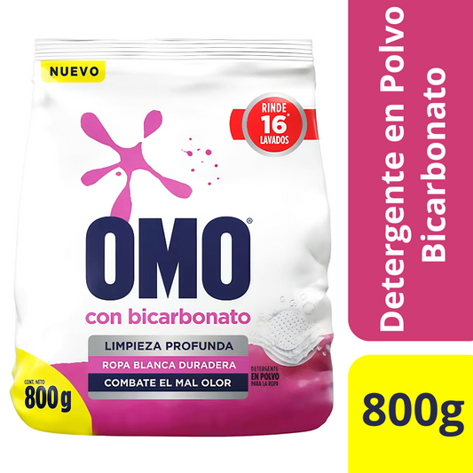 Detergente Omo Con Bicarbonato 800g