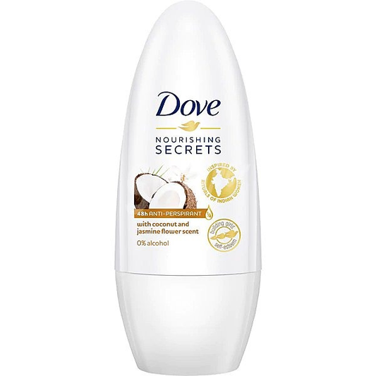 DESODORANTE Y ANTITRANSPIRANTE ROLL ON DOVE MUJER SECRETS COCO