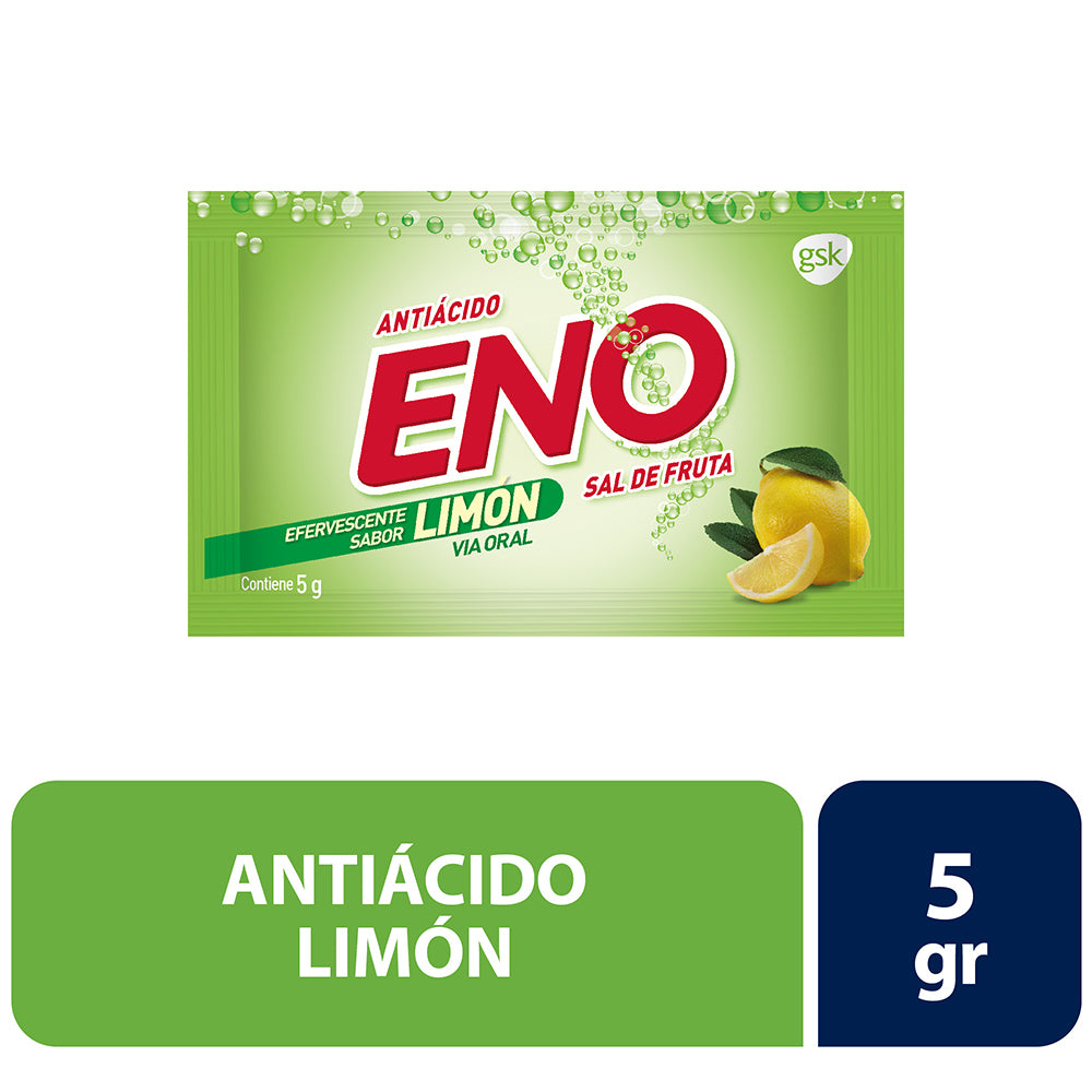 Sal De Fruta Eno Sabor Limón 5g