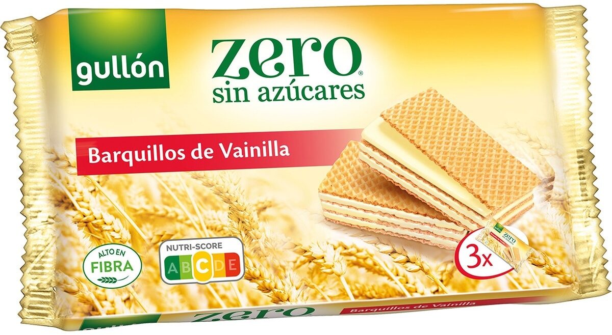 Galletas Zero Vainilla Gullon 210g