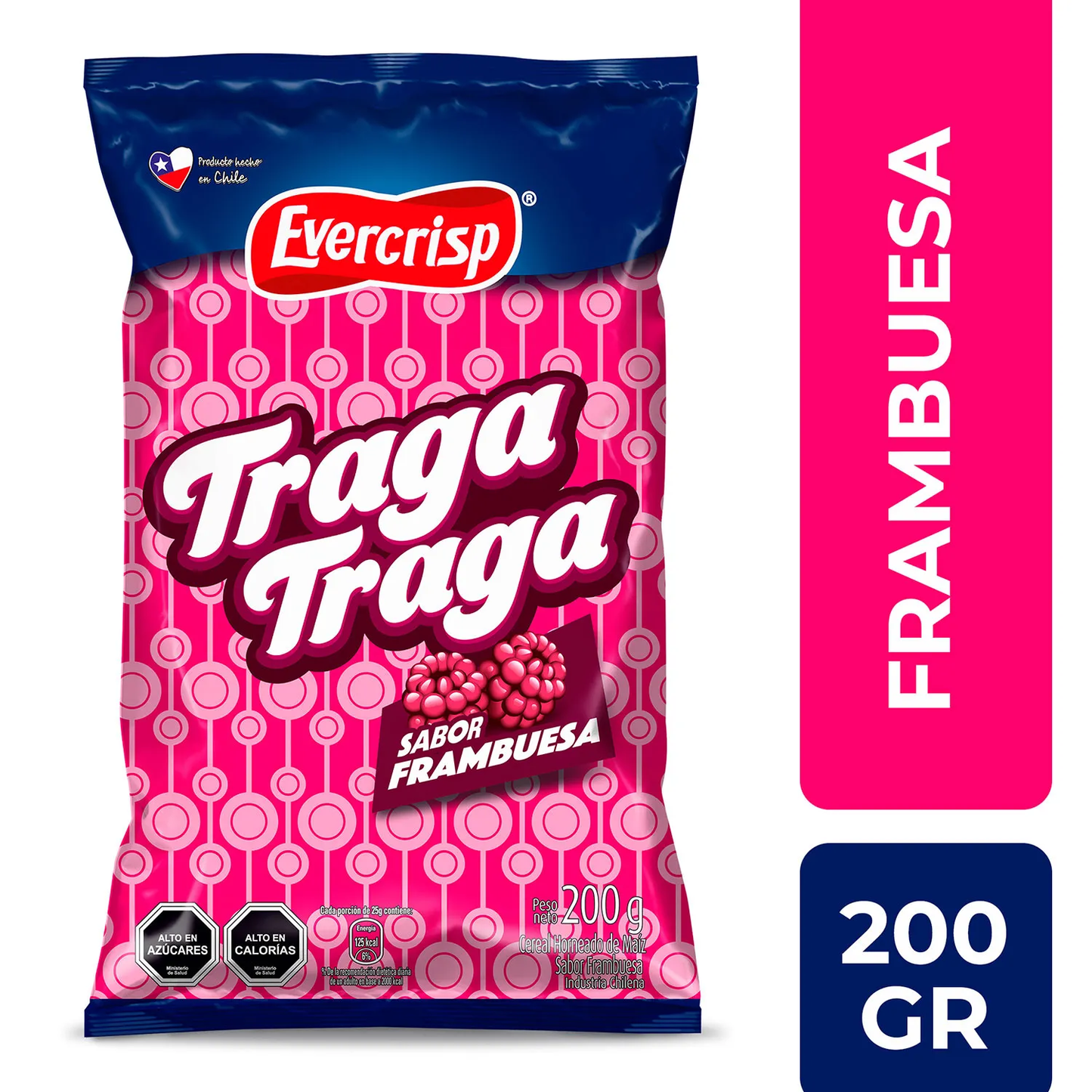 Traga Traga Frambuesa 200 G