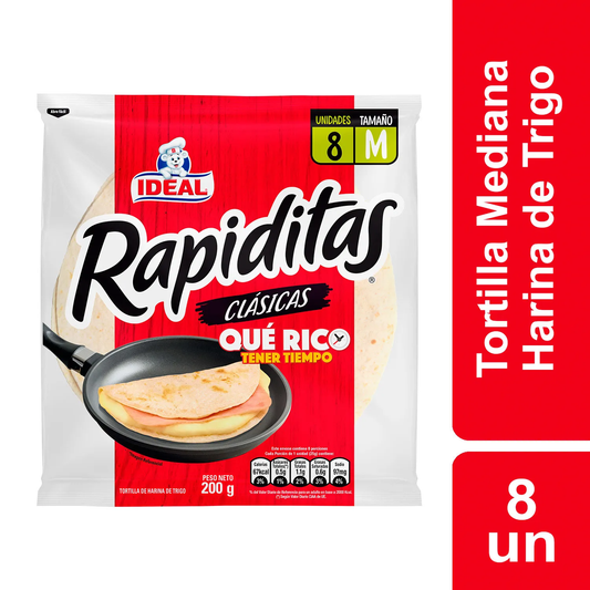 Tortillas Rapiditas Ideal 200 GR