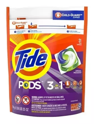 Tide Pods 3 En Uno 31 CAPSULAS