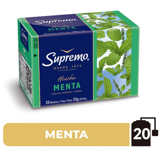 Té Supremo Menta 20 UN