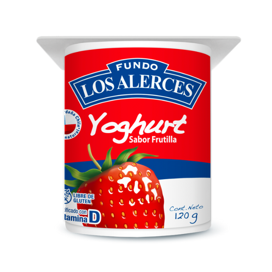 YOGHURT ALERCES FRUTILLA 120 G