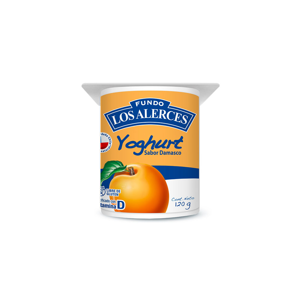 YOGHURT ALERCES DAMASCO 120 G