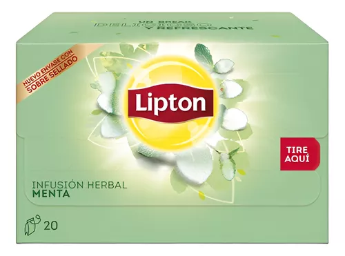 TÉ LIPTON MENTA 20 UN