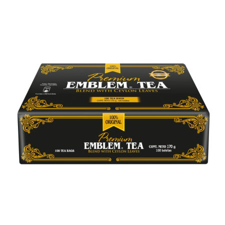 TE EMBLEM TEA PREMIUM NEGRO 100 UN