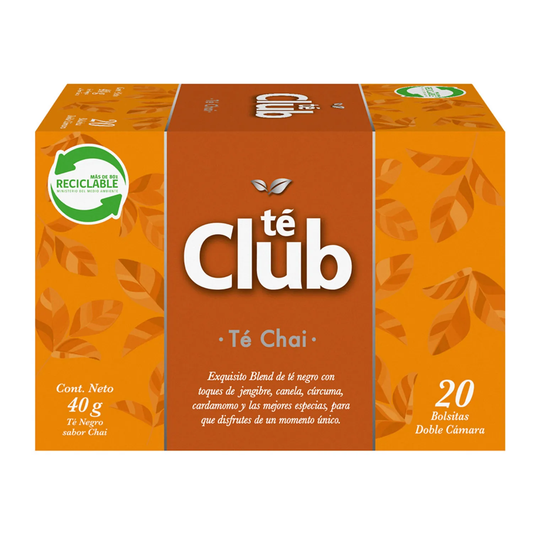 TE CLUB CHAI 20 BOLSAS