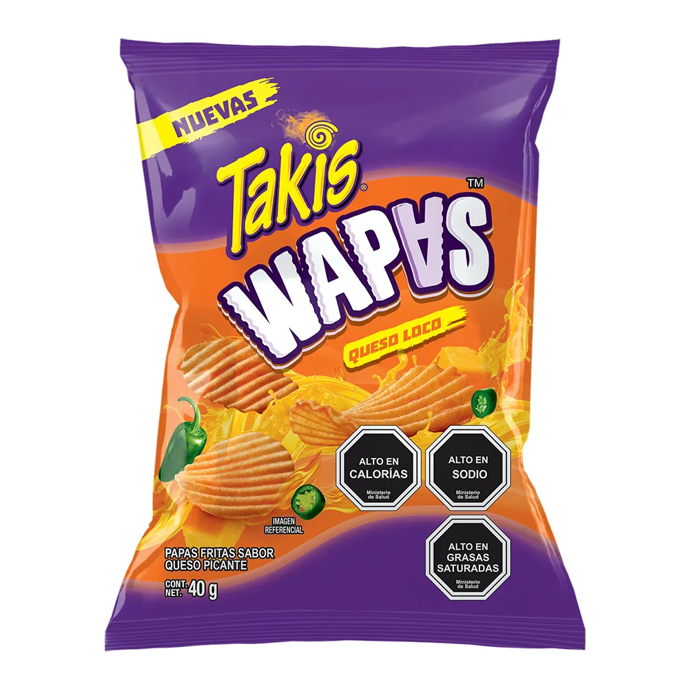 TAKIS WAPAS QUESO 40 G