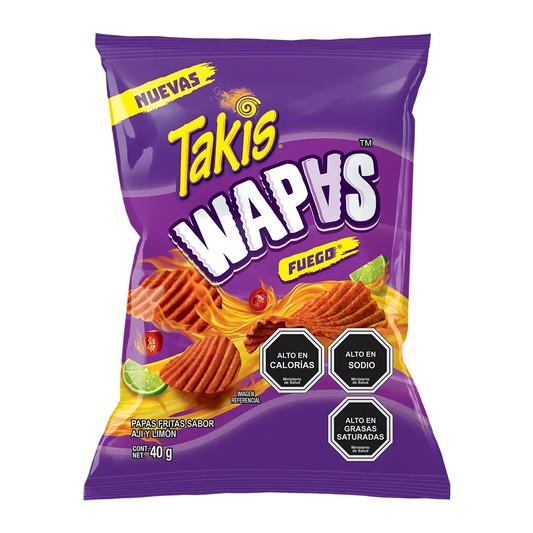 TAKIS WAPAS FUEGO 40 G