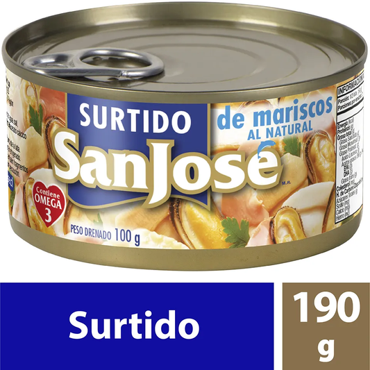 SURTIDO DE MARISCOS SAN JOSÉ 190G