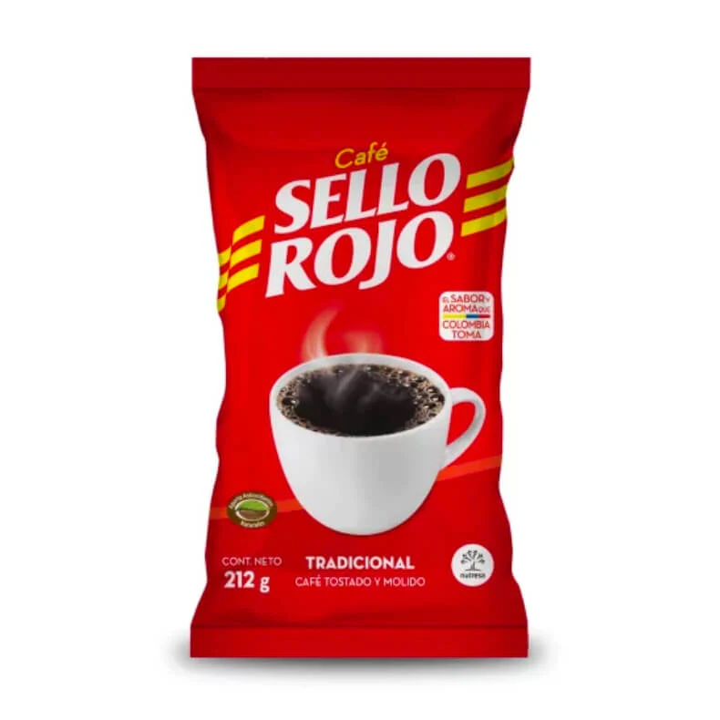 CAFE SELLO ROJO TRADICION 212 G