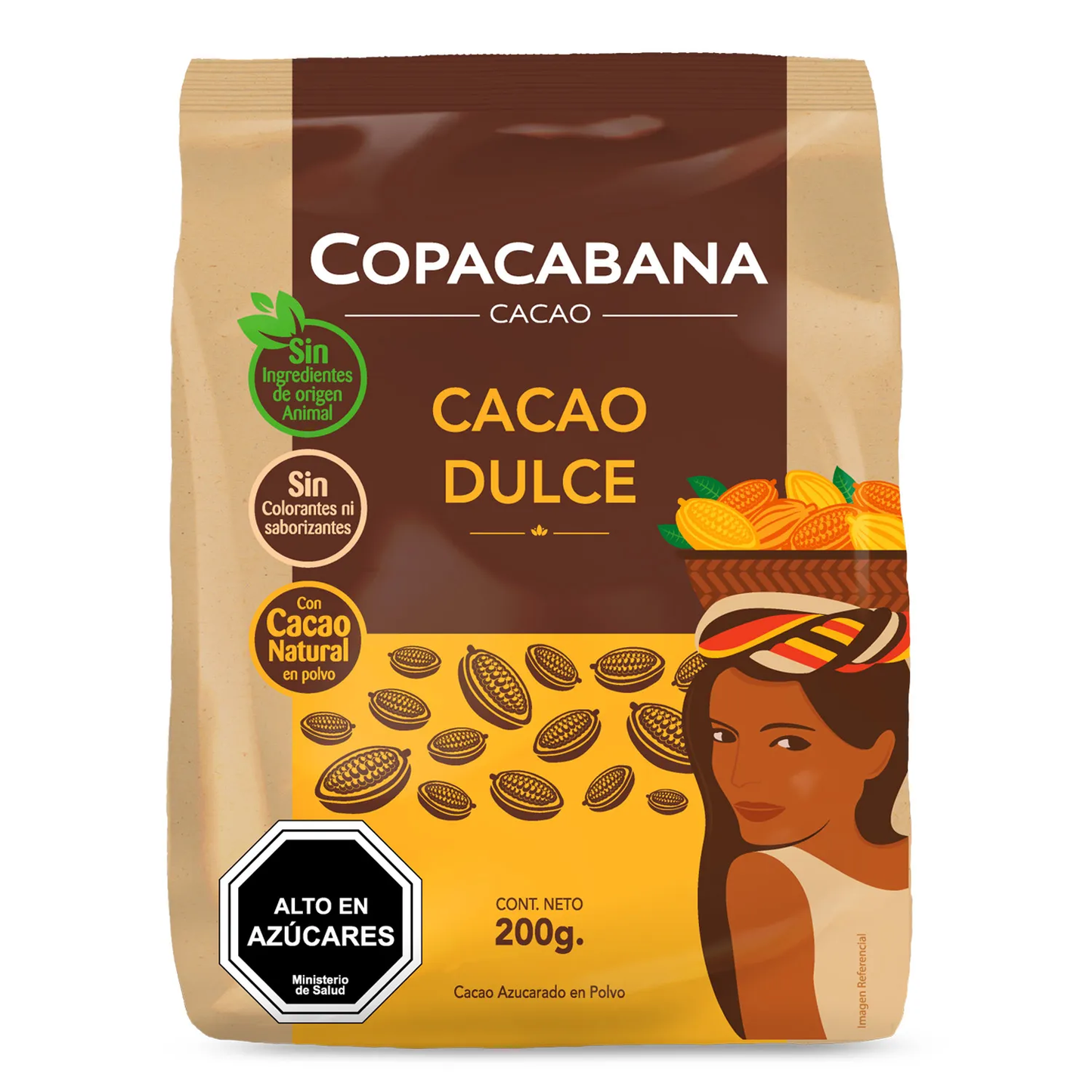 COCOA DULCE COPACABANA 200 GRS