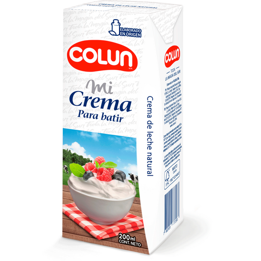 CREMA DE LECHE COLUN 200 ML